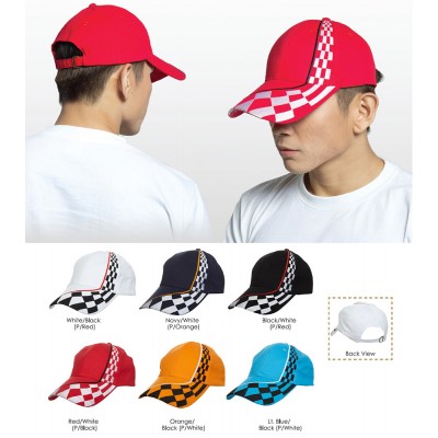 Baseball 6 Panel Cotton Brush Cap